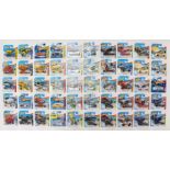 Hot Wheels: A collection of approx. 90 Hot Wheels carded vehicles to include: Off-Road, Checkmate,