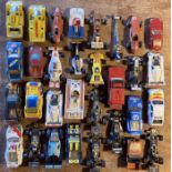 Diecast: A collection of assorted diecast vehicles to include: racing cars and other assorted