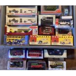 Diecast: A collection of assorted diecast vehicles to include Lledo and Corgi Trackside. Please