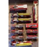 Diecast: A collection of assorted diecast emergency vehicles collection to include Fire Engines,