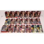 Star Wars: A collection of 13 Star Wars Episode I, Collection 3, carded figures to include: