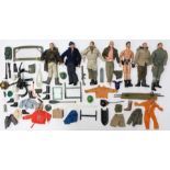 Action Man: A collection of assorted Action Man figures, with additional clothing and accessories.