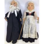 Doll: A collection of assorted dolls to include Porcelain, composition, cloth, vinyl along with
