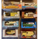 Diecast: A collection of assorted diecast vehicles by ERTL and others. all boxed. Please study