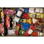 Diecast: A collection of assorted diecast vehicles, assorted vehicles in playworn condition,