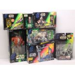 Star Wars: A collection of boxed / carded Star Wars: Power of the Force sets to comprise: Ponda Baba