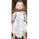 Dolls: Alresford bone China Baby Doll, Heidi Ott Baby Doll, L’originale My Doll cloth doll, all