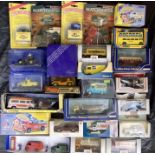 Diecast: A collection of assorted diecast vehicles mostly boxed, to include Dinky Royal Mail and