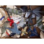 Diecast: A collection of assorted diecast aircraft. Mostly Corgi. Playwear to some. Please study