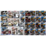Star Wars: A collection of assorted Hot Wheels Star Wars carded vehicles to include: Yoda, R2-D2,