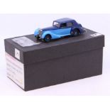 J & M Classics: A boxed J & M Classics vehicle, Alvis Speed 25 Saloon, two-tone blue with light blue