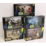 Star Wars: A collection of assorted Star Wars: Power of the Force sets to comprise: Jabba's Skiff