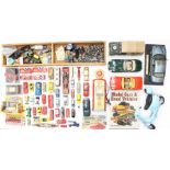 Diecast: A collection of assorted playworn, unboxed diecast, to include varying examples,