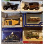 Diecast: A collection of assorted diecast vehicles, approximately 45 vehicles some boxed and some