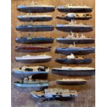 Diecast: A collection of assorted diecast Ships, to include: Matchbox, Dinky, Chad Valley.