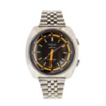 Longines - a gentleman's Longines automatic Ultra-Chron Automatic wristwatch, circa 1970's, dark