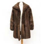 A musquash jacket Luto Fran Catana size 14. Late 1950s.