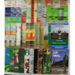 F.A. Cup: A complete run of F.A. Cup Final programmes, 1960-1984, 1968 with ticket, and some