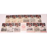 Manchester United: A collection of assorted Manchester United 1940s home programmes to comprise: