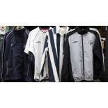 Football Memorabilia: A pair of West Bromwich Albion coats, size UK Large; together with a vinatge