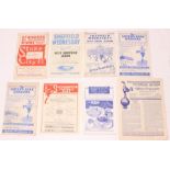 Miscellaneous: A collection of assorted 1940s football programmes to comprise: West Bromwich away