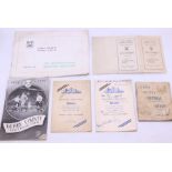 Derby County: A collection of assorted Derby County memorabilia to comprise: 1949-50 and 1950-51