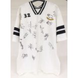 Derby County: A signed Derby County 2004 training shirt, Number 32, Leon Osman, signed by nineteen