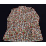 ***LOT WITHDRAWN*** A vintage Liberty fitted shirt, floral pattern, 100% cotton, twin pockets,