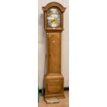 A modern 'Tempus Fugit' long case clock
