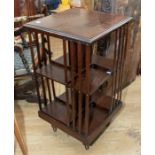 Early 20th Century revolving bookcase