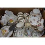 A collection of Royal Albert Old Country Roses tea and dinner wares including large plates