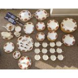 A large quantity of Royal Albert Old Country Roses items including a full 12 setting dinner service,
