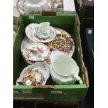 A collection of mixed Royal Crown Derby china 1128 including; Imari, Posie, Claremont, Fuschia, Olde