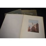 1903 Collection of English watercolours, eight volumes