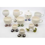 A collection of Carltonware "Walking Ware" to include: set of six egg cups; 10 various cups and a