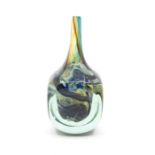 ***RE-OFFER JAN A/C £60-£80*** A Mdina art glass facet cube vase by Joseph Said 1976, signed and