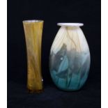 ***RE-OFFER JAN A/C £20-£30*** A 'Phoenician' art glass irridescent vase signed to the base plus a