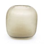 ***AWAY*** A Guaxs textured cube shaped glass vase