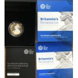 Royal Mint Silver Proof Piedfort £2 Coin of the Definitive Britannia.
