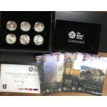 Royal Mint Silver Proof ‘Celebration of Britain, The Body Collection’ in Original presentation