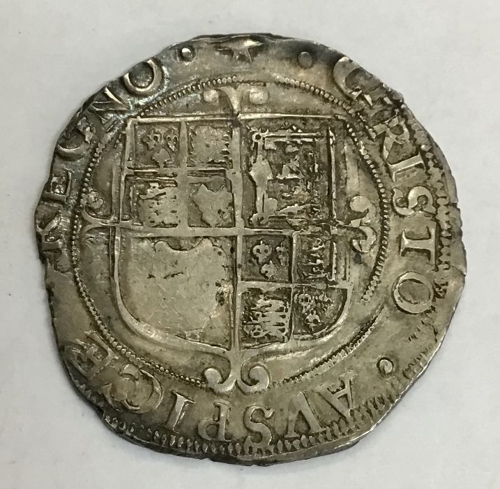 Charles I Shilling mm Star 1640-1. - Bild 2 aus 2