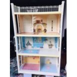 Sindy House - 3 Storey House with Spiral Stair Case and External Lift - Circa 1970's - lacking