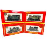 4x Assorted Hornby 'OO' Gauge Steam Tank Locomotives - All Boxed