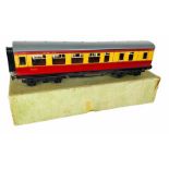 Bassett Lowke O Gauge BR Passenger Coach - Boxed