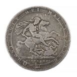 **REOFFER JANUARY A&C £40-60**  A George III silver crown, 1819 Condition Report: worn