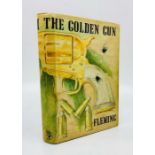 Fleming, Ian. The Man with the Golden Gun, first edition, London: Jonathan Cape, 1965, unclipped