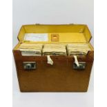 Great Britain. Cased set of 23 sectional, linen-backed road maps, 1933, with RAC route itinerary