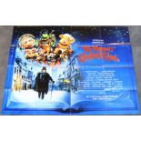 A vintage movie poster 'The Muppet Christmas Carol' (1992)