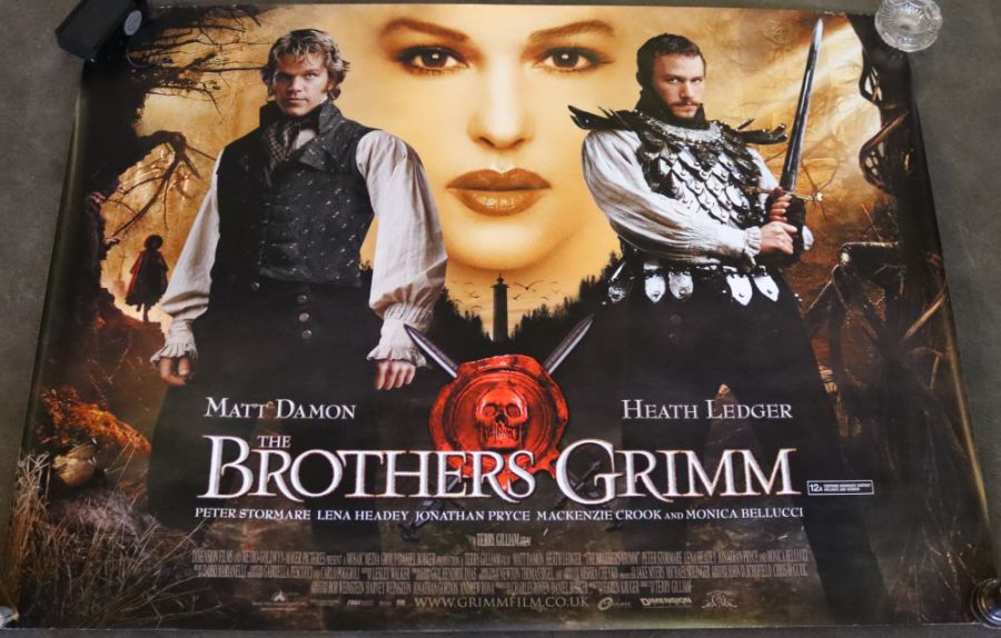 A vintage movie poster 'Brother Grimm' (2005)