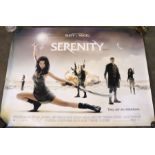 A vintage movie poster 'Serenity' (2005)